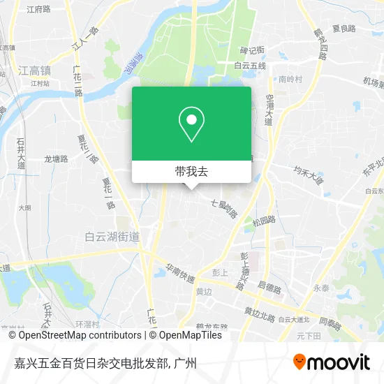 嘉兴五金百货日杂交电批发部地图