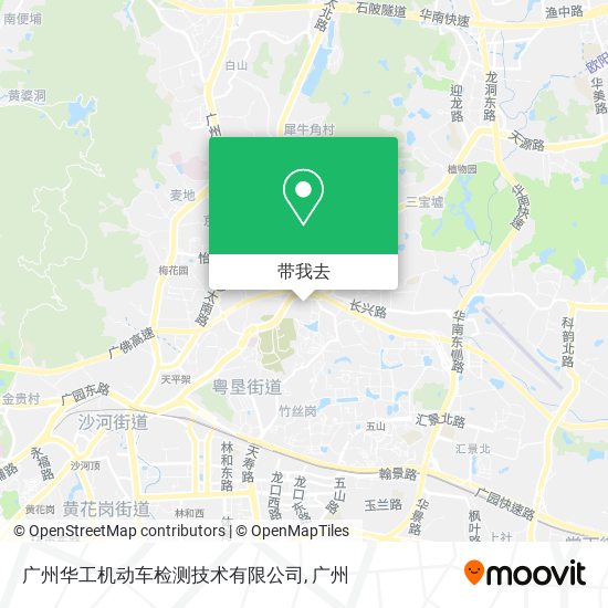 广州华工机动车检测技术有限公司地图