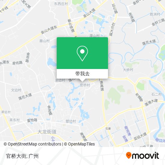 官桥大街地图