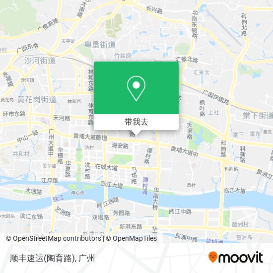 顺丰速运(陶育路)地图