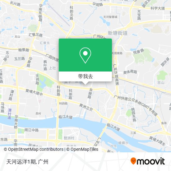 天河远洋1期地图