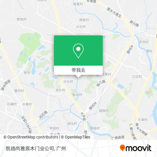 凯德尚雅原木门业公司地图