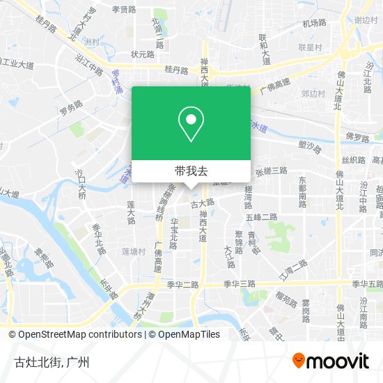 古灶北街地图