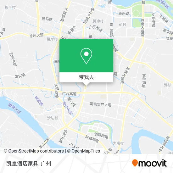 凯皇酒店家具地图