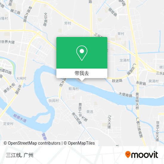 三江线地图