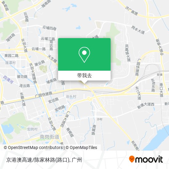 京港澳高速/陈家林路(路口)地图