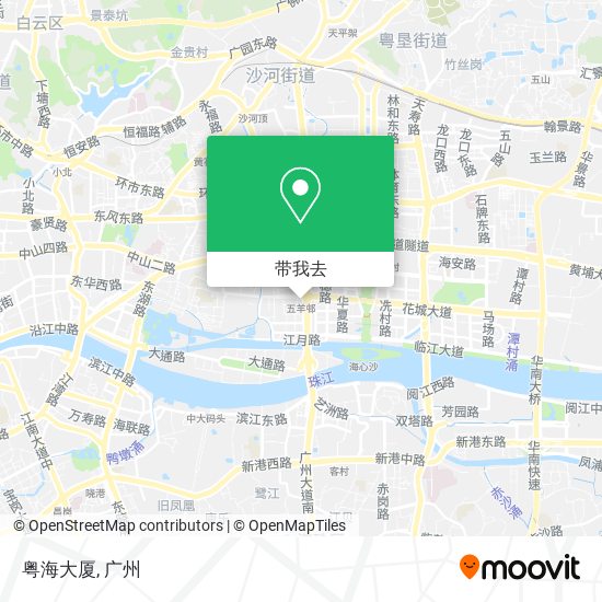 粤海大厦地图