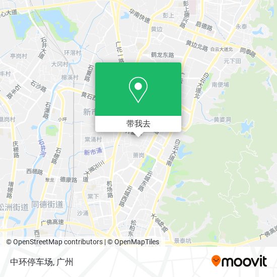 中环停车场地图