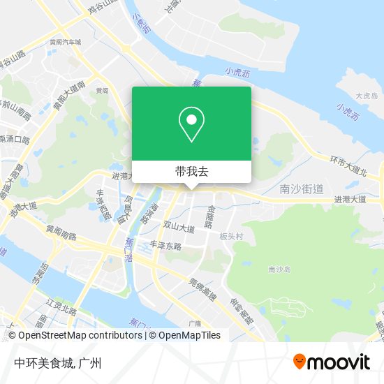 中环美食城地图