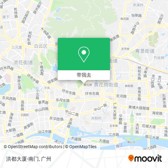 洪都大厦-南门地图