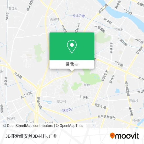 3E椰梦维安然3D材料地图