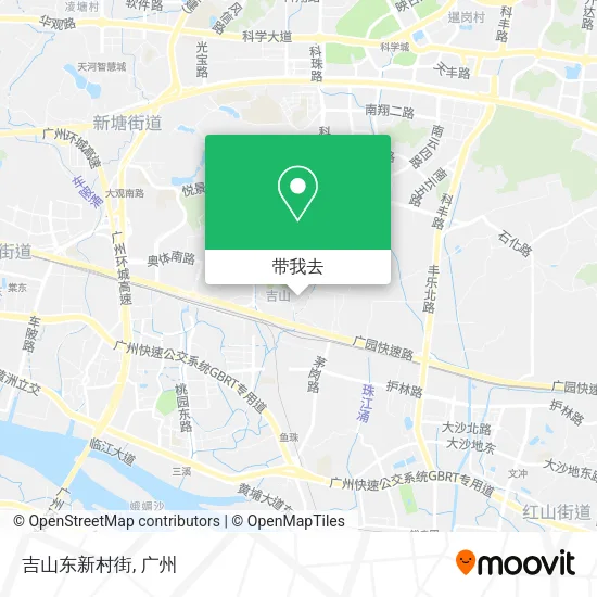 吉山东新村街地图