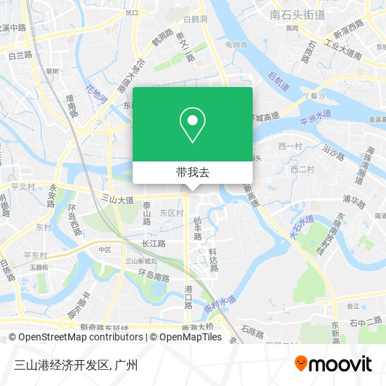 三山港经济开发区地图