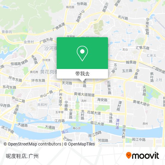呢度鞋店地图