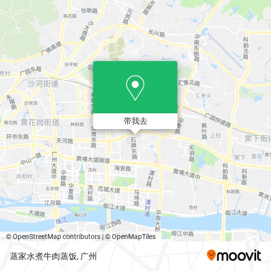 蒸家水煮牛肉蒸饭地图