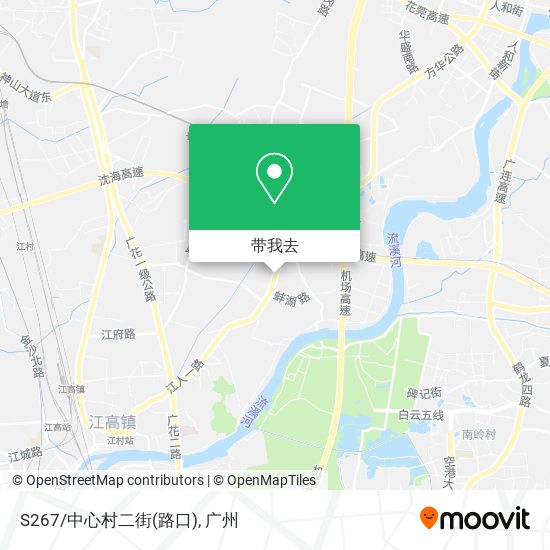 S267/中心村二街(路口)地图