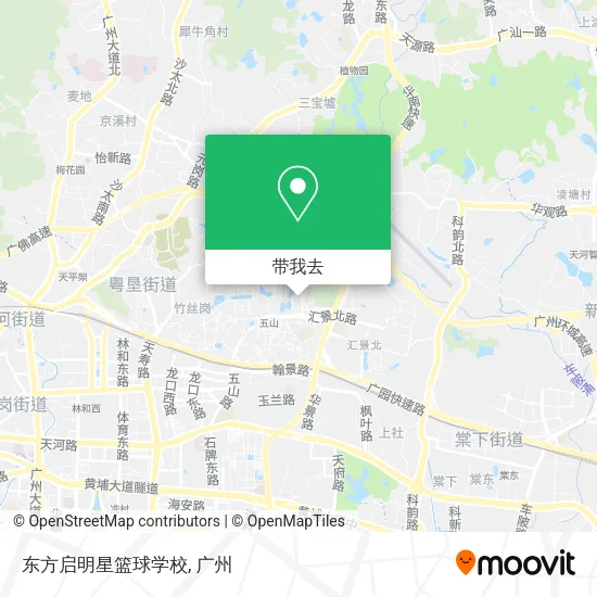 东方启明星篮球学校地图