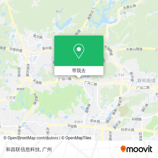 和昌联信息科技地图