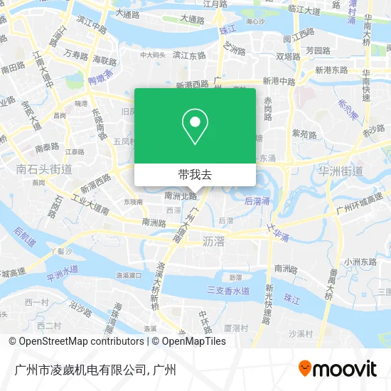 广州市凌歲机电有限公司地图