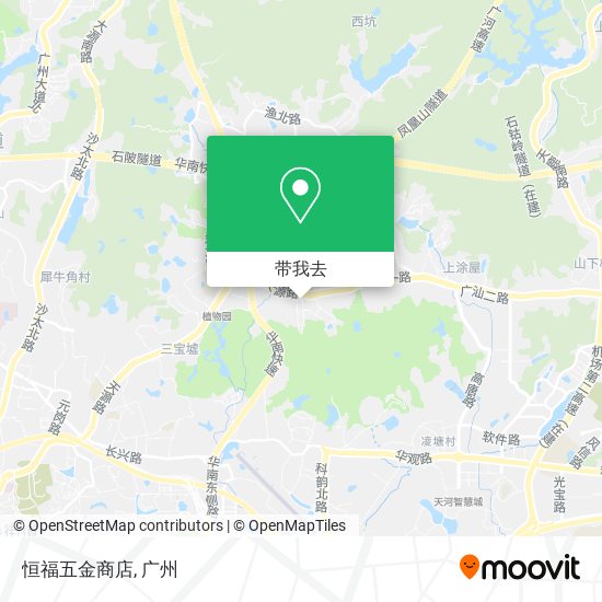 恒福五金商店地图
