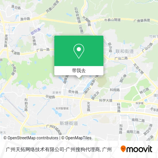 广州天拓网络技术有限公司-广州搜狗代理商地图