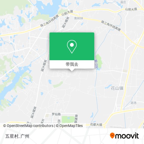 五星村地图