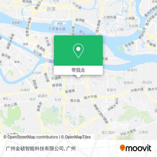 广州金硕智能科技有限公司地图