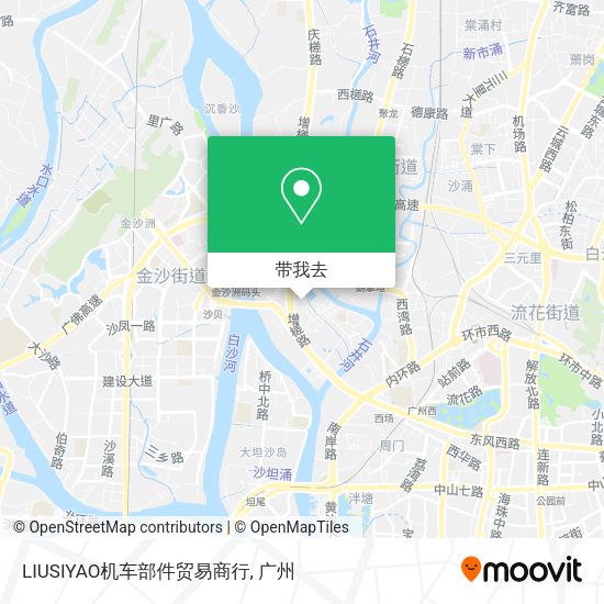 LIUSIYAO机车部件贸易商行地图