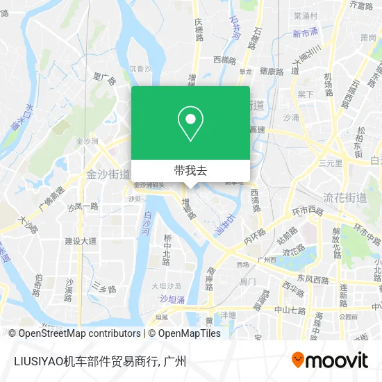 LIUSIYAO机车部件贸易商行地图