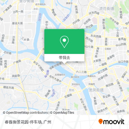 睿薇御景花园-停车场地图