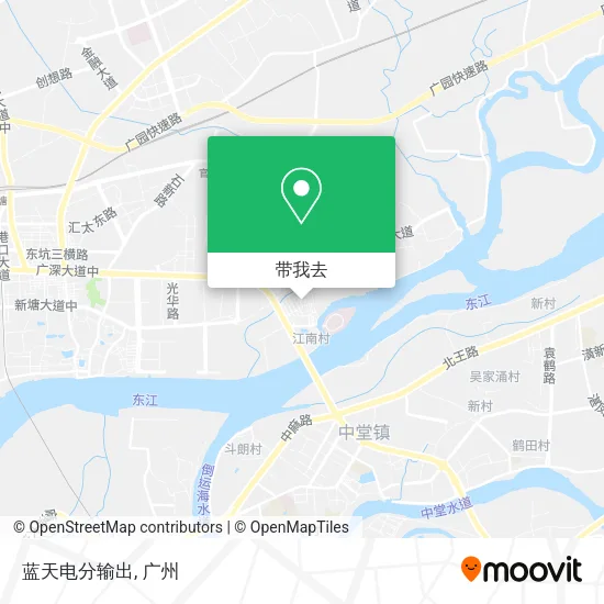 蓝天电分输出地图