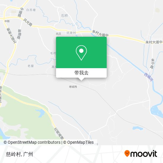 慈岭村地图
