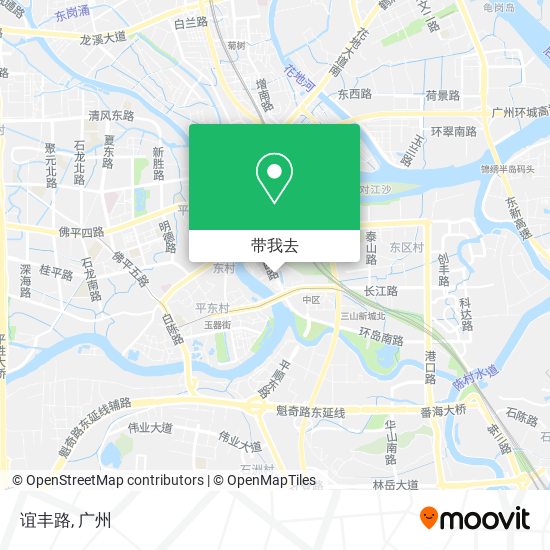 谊丰路地图