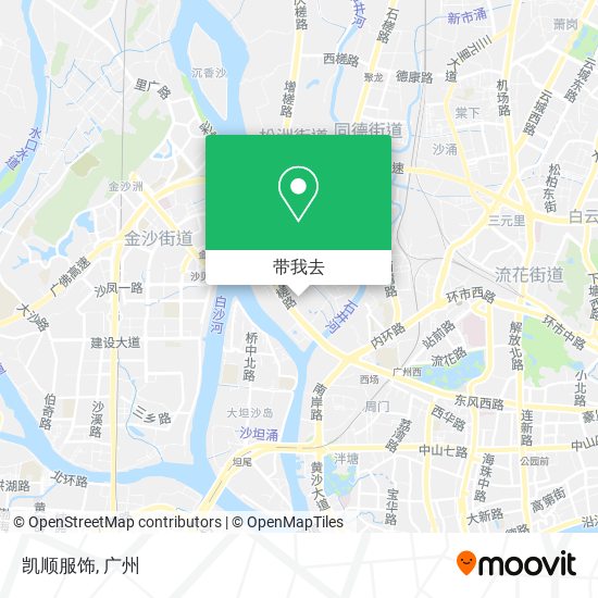 凯顺服饰地图