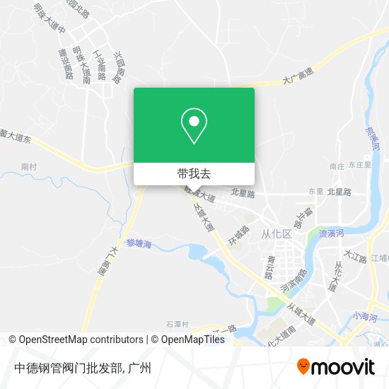 中德钢管阀门批发部地图