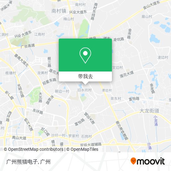 广州熊猫电子地图
