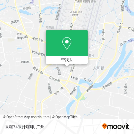 果咖74果汁咖啡地图