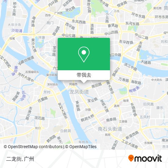 二龙街地图