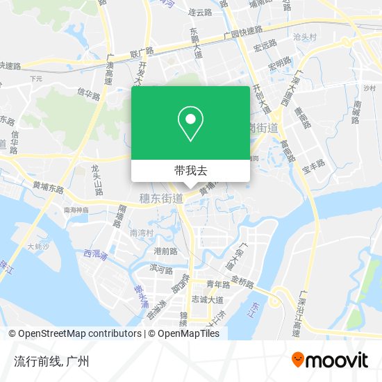 流行前线地图