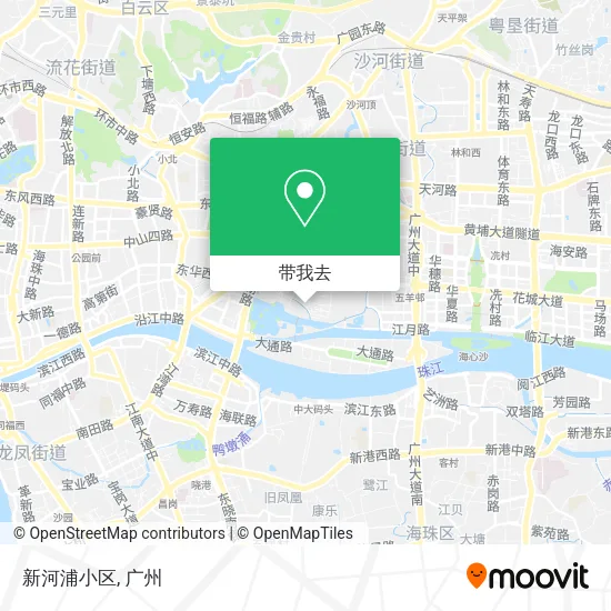 新河浦小区地图