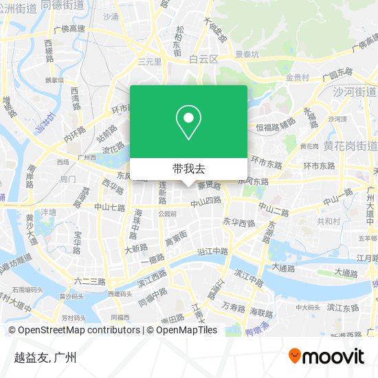 越益友地图