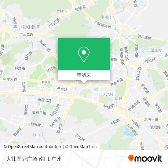 大壮国际广场-南门地图