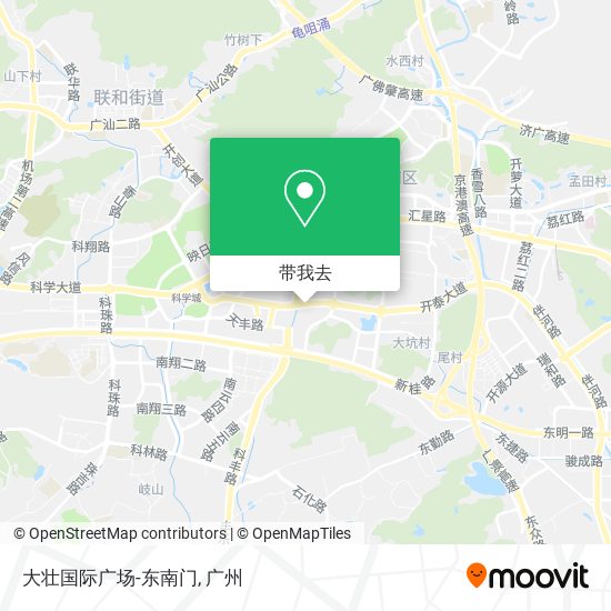 大壮国际广场-东南门地图