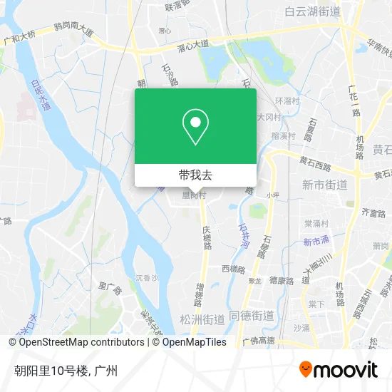 朝阳里10号楼地图