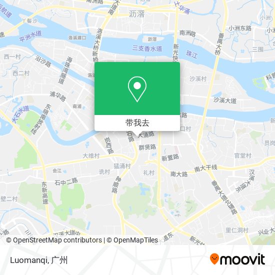 Luomanqi地图