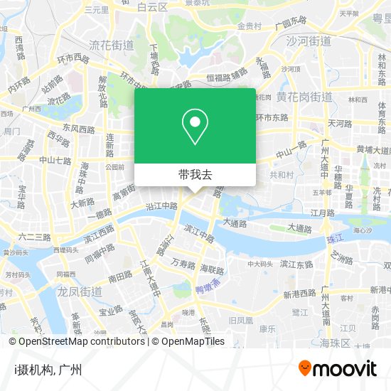 i摄机构地图