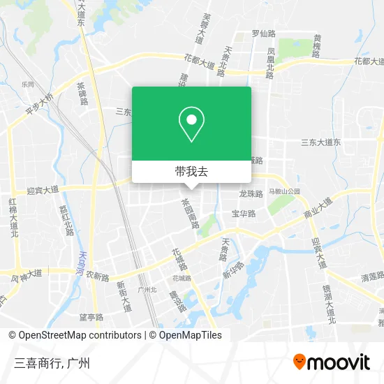 三喜商行地图