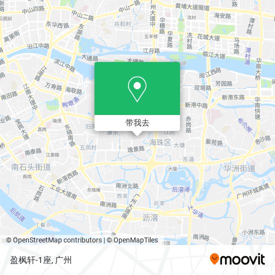 盈枫轩-1座地图