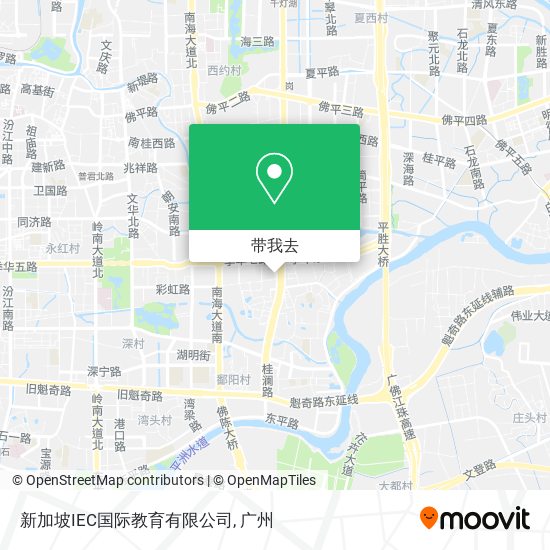 新加坡IEC国际教育有限公司地图