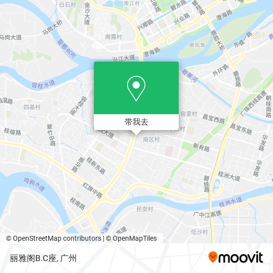 丽雅阁B.C座地图